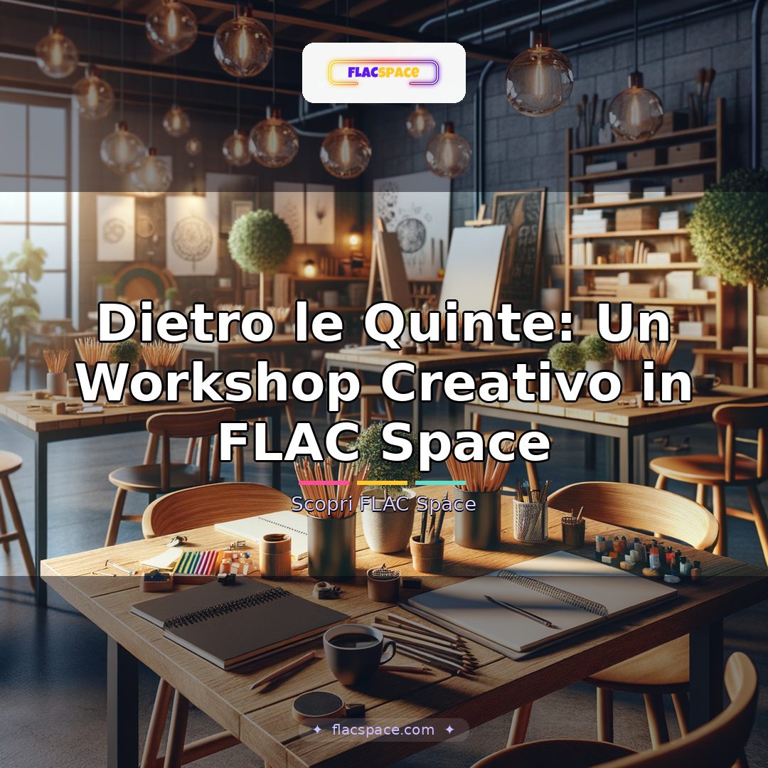 Dietro le Quinte: Un Workshop Creativo in FLAC Space