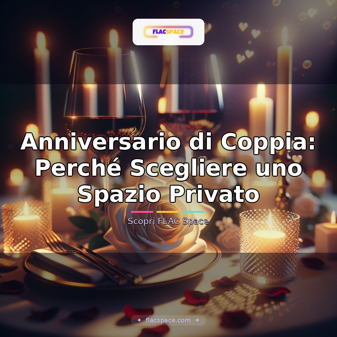 Anniversario di Coppia: Perché Scegliere uno Spazio Privato