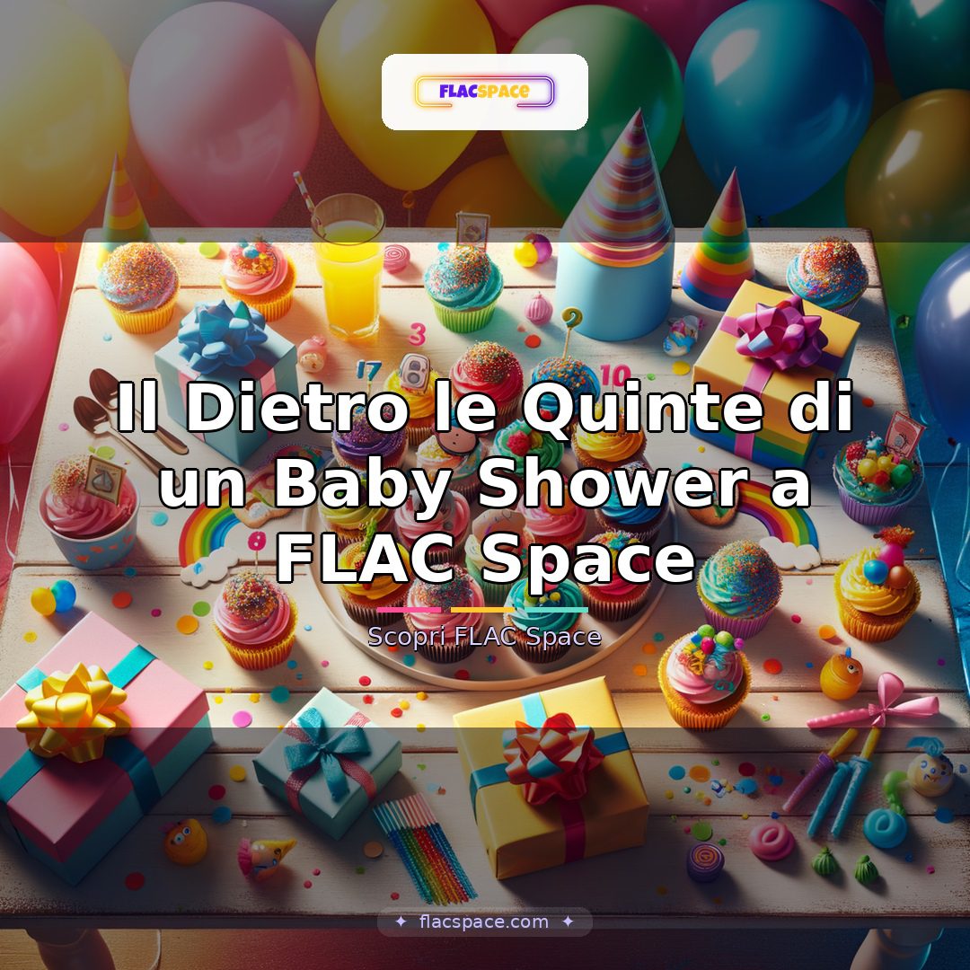 Il Dietro le Quinte di un Baby Shower a FLAC Space