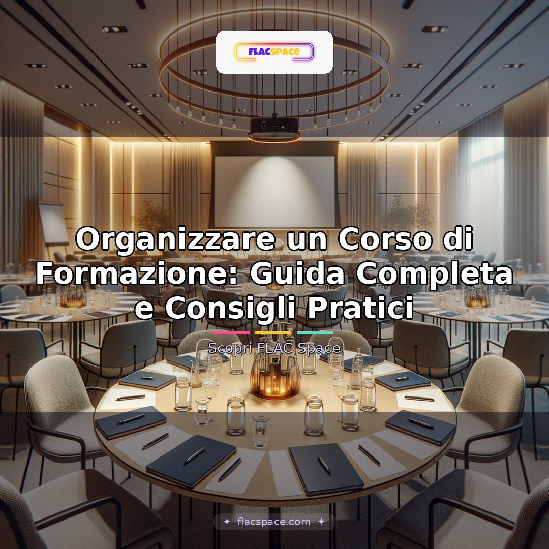 Organizzare un Corso di Formazione: Guida Completa e Consigli Pratici