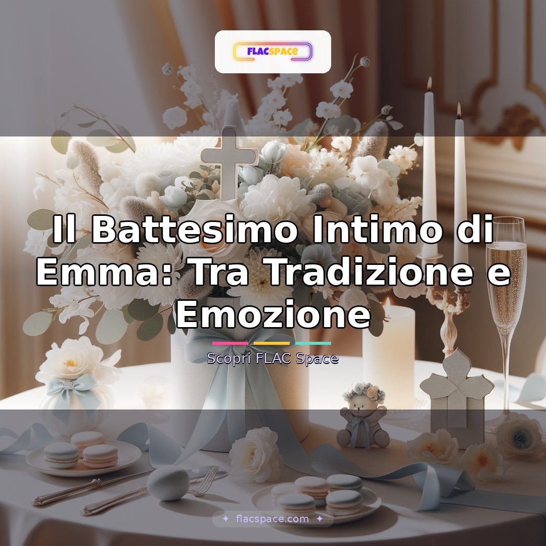 Il Battesimo Intimo di Emma: Tra Tradizione e Emozione