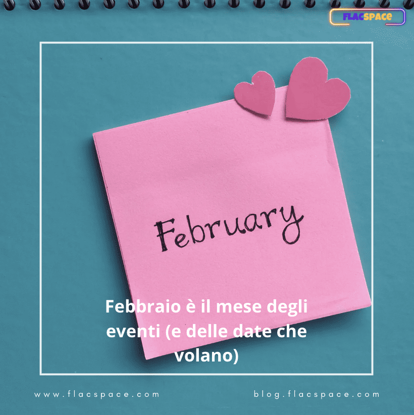 Sale eventi febbraio: prenota FLAC Space per feste