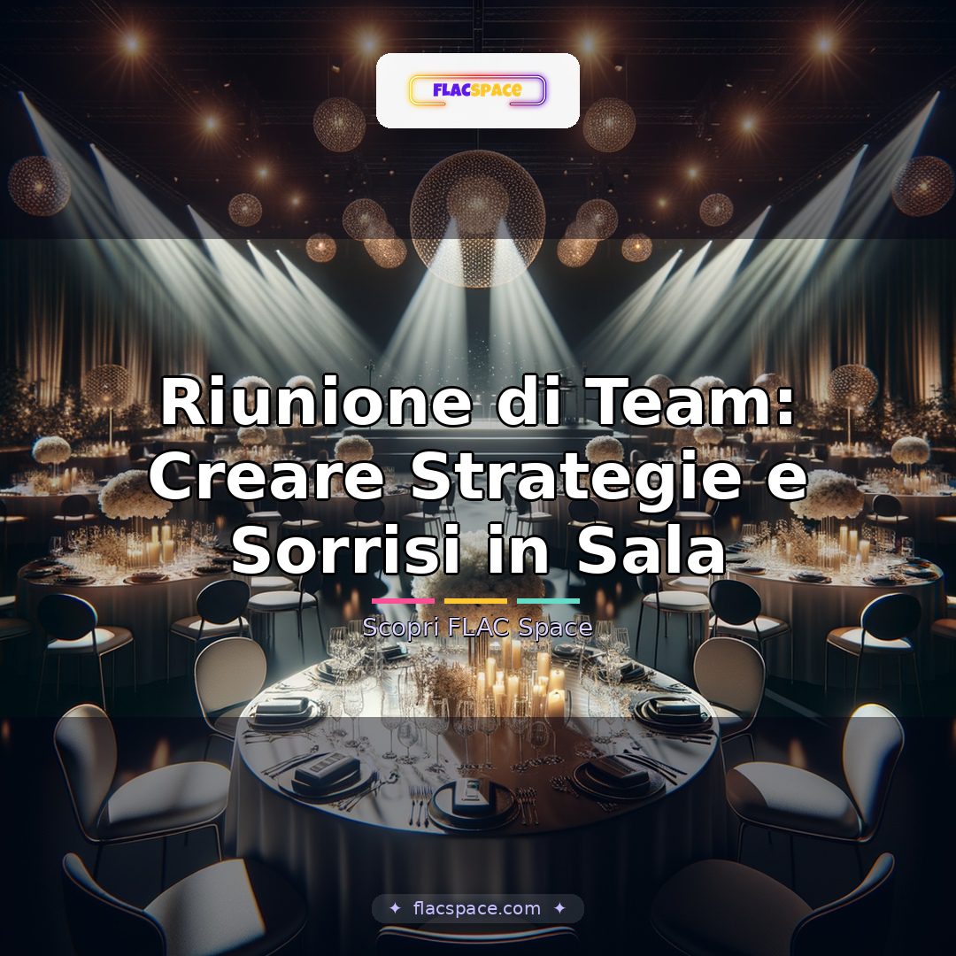 Riunione di Team: Creare Strategie e Sorrisi in Sala