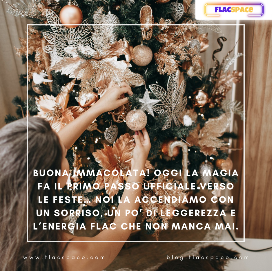 Feste di Natale in sala eventi: l’Immacolata apre la magia