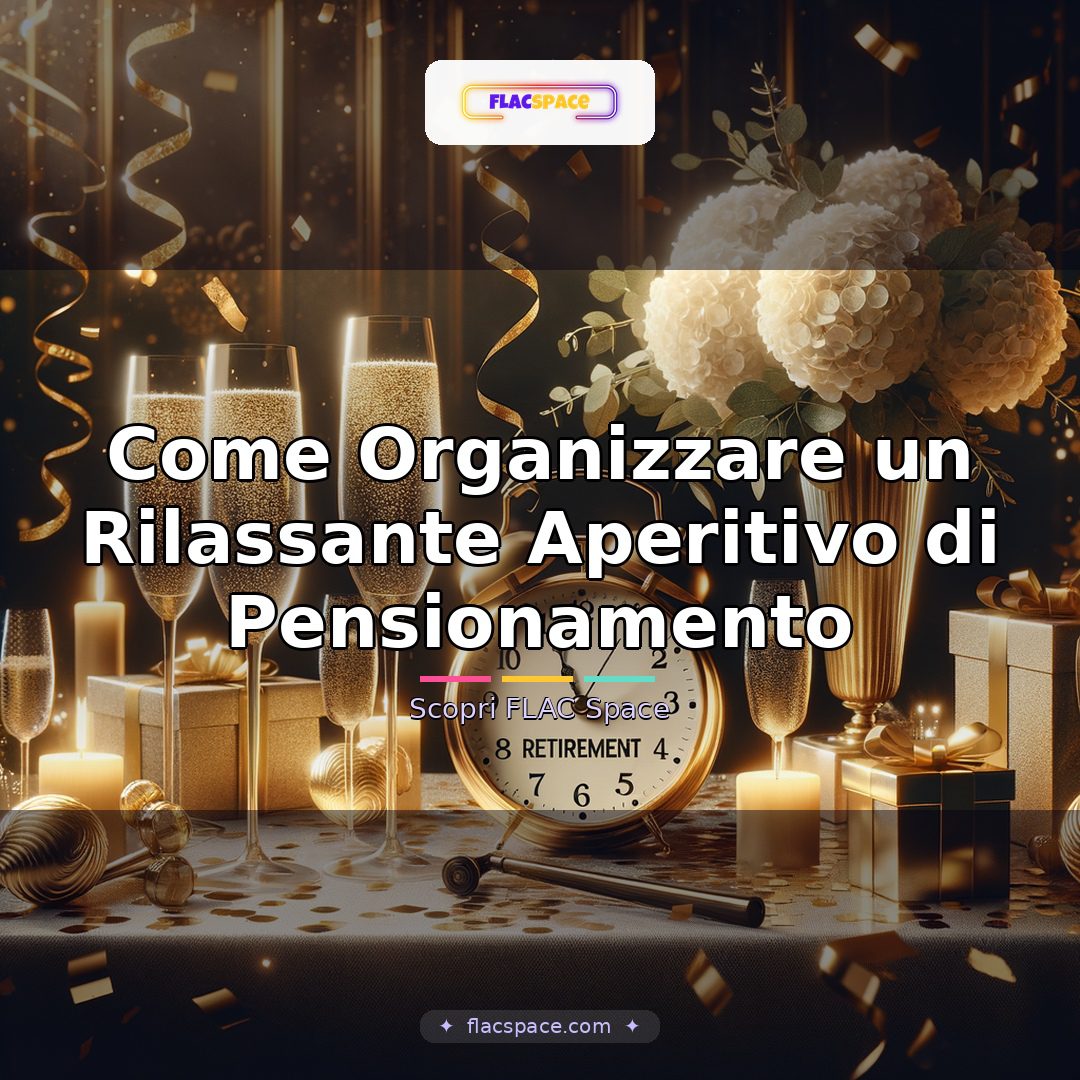 Come Organizzare un Rilassante Aperitivo di Pensionamento