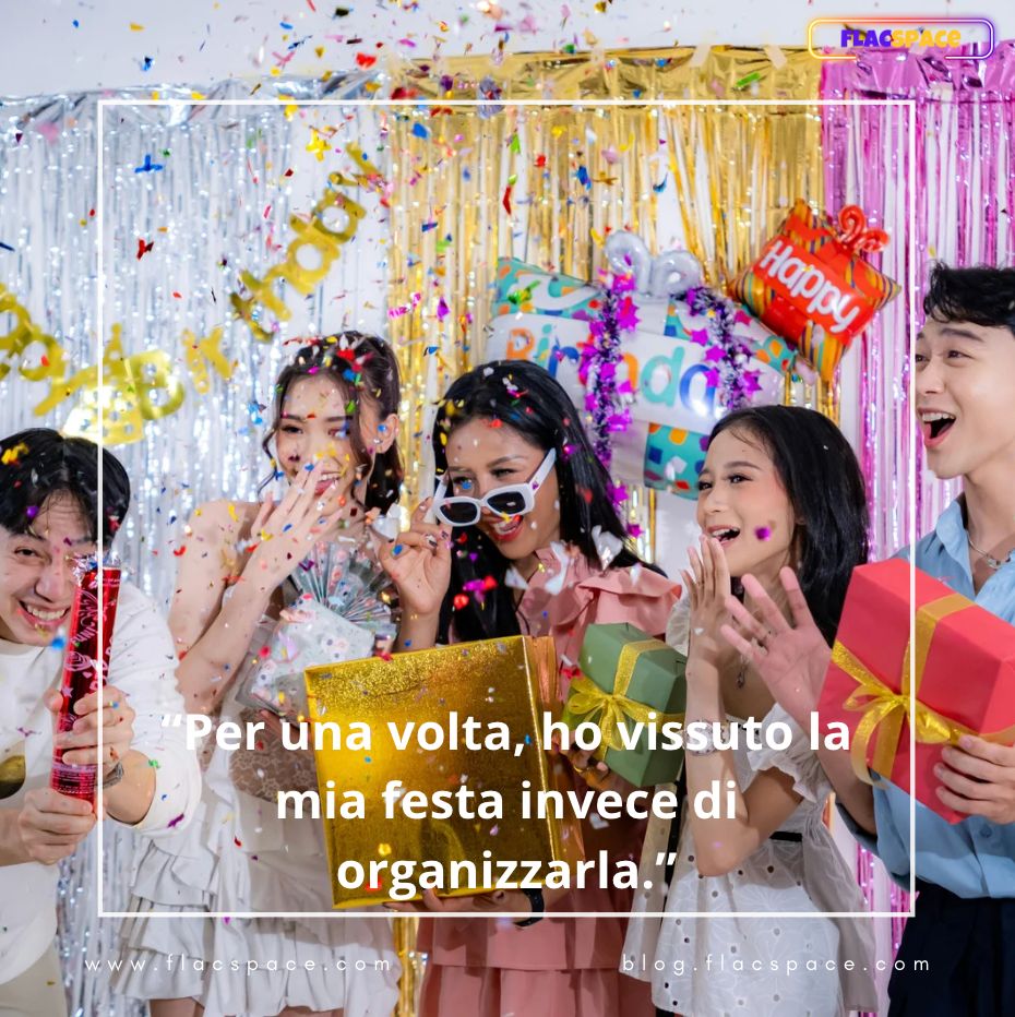 Sale eventi per feste private: testimonianza cliente