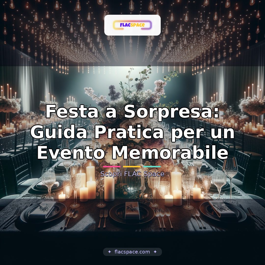 Festa a Sorpresa: Guida Pratica per un Evento Memorabile