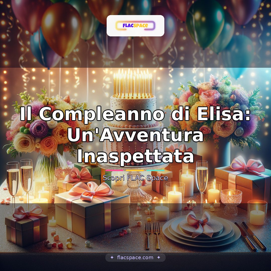 Il Compleanno di Elisa: Un’Avventura Inaspettata