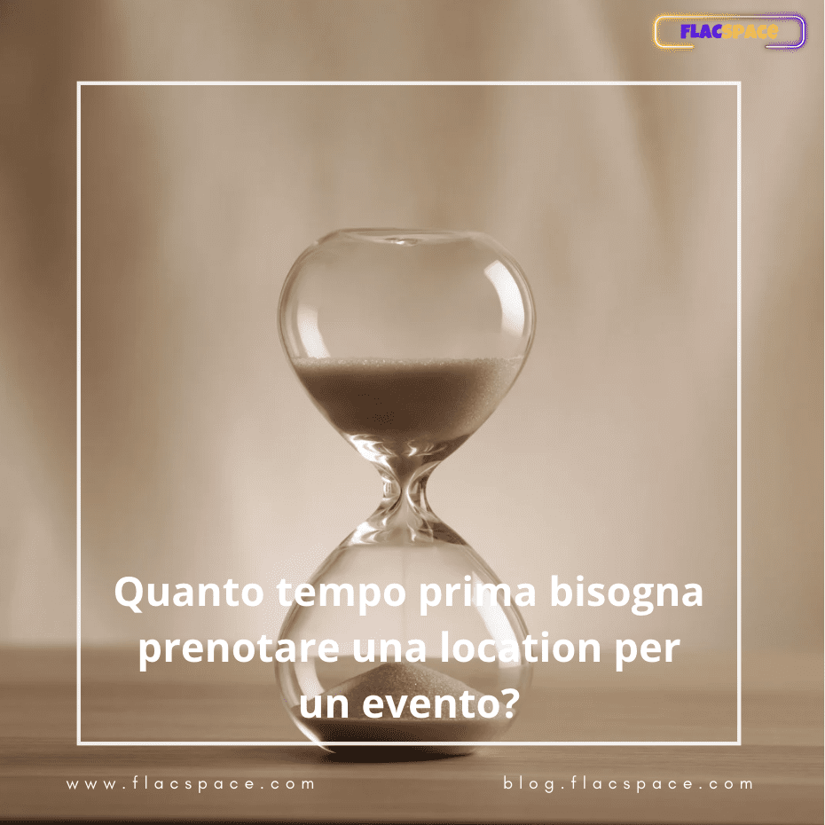 Quando prenotare sala eventi: tempistiche ideali