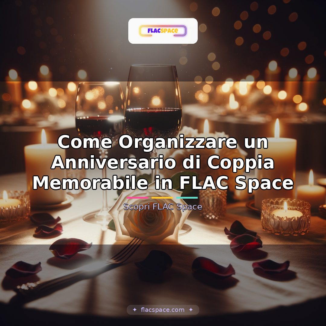 Come Organizzare un Anniversario di Coppia Memorabile in FLAC Space