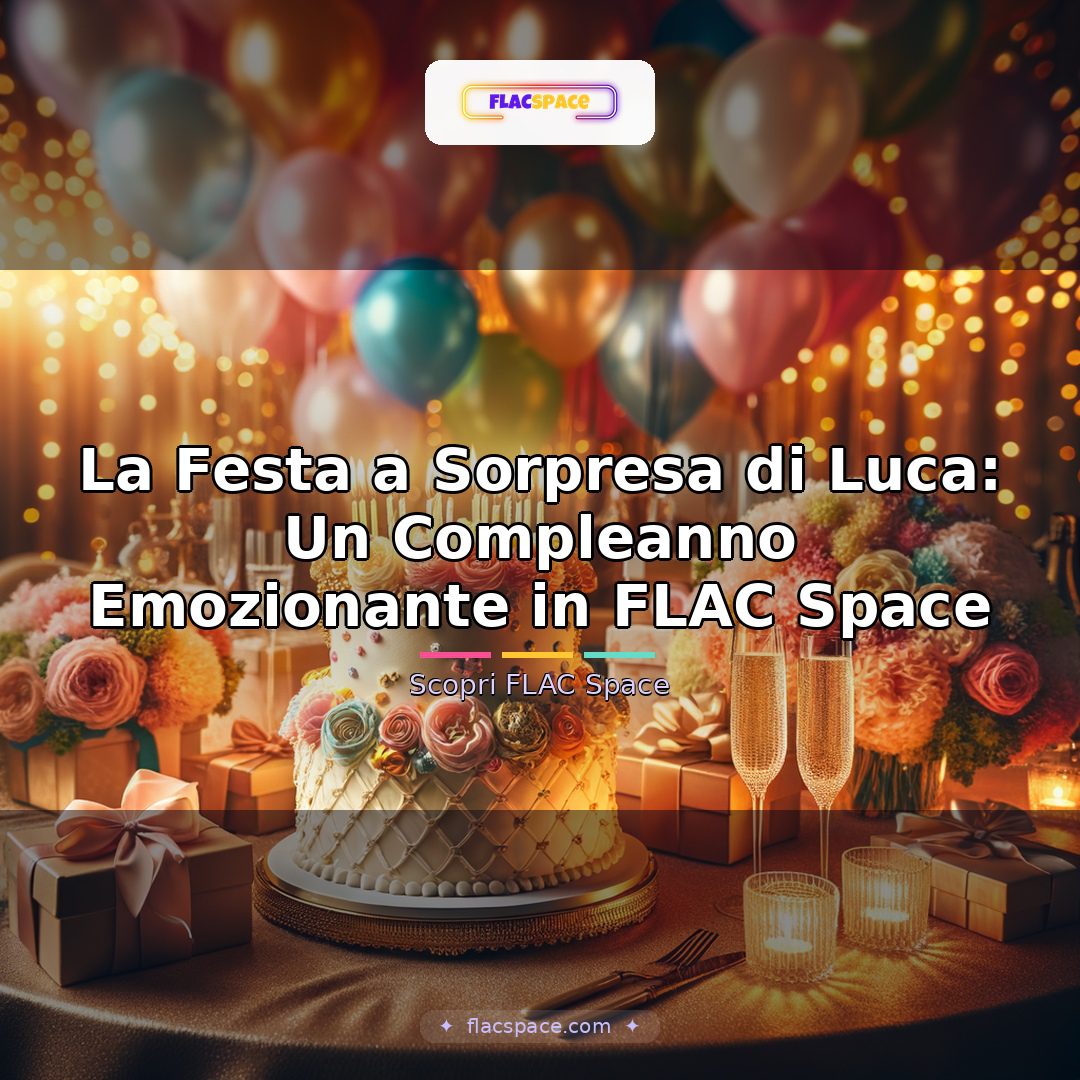 La Festa a Sorpresa di Luca: Un Compleanno Emozionante in FLAC Space