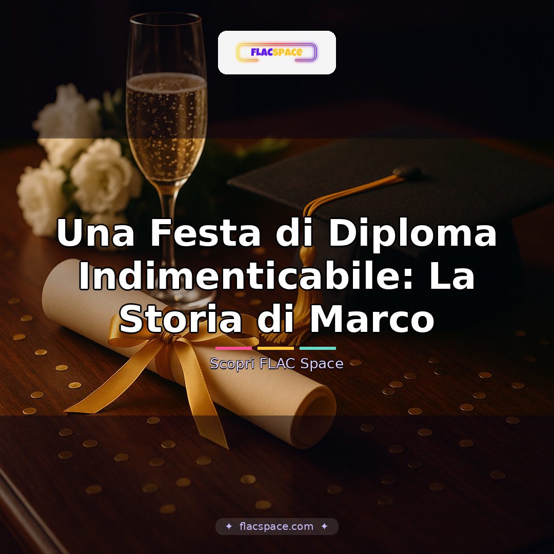 Una Festa di Diploma Indimenticabile: La Storia di Marco
